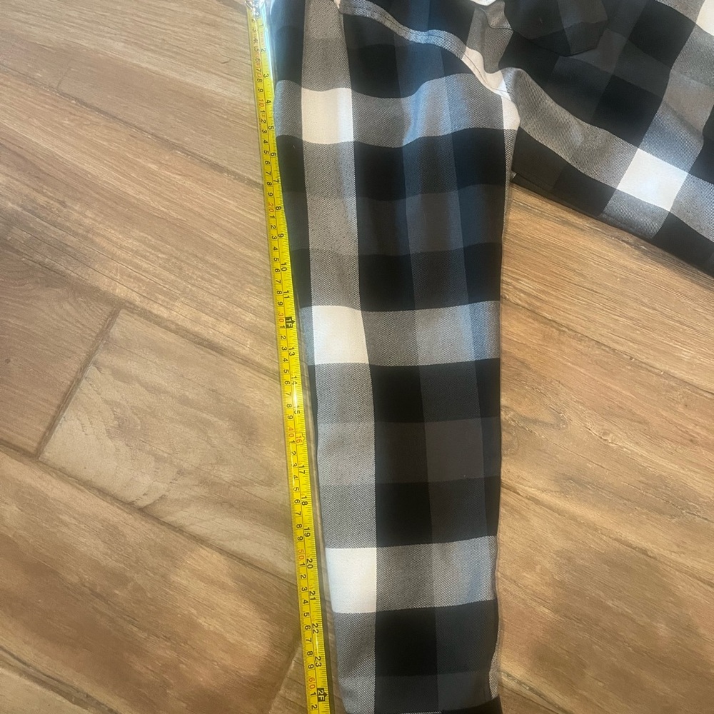 DIXXON Black and White Plaid Shirt